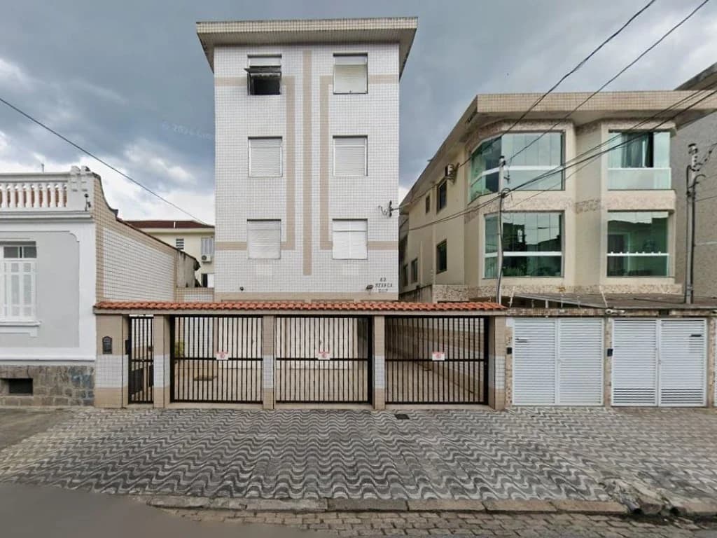 Foto 2 de 5: Apartamento em leilão em Santos - SP, bairro Campo Grande — Apartamento 98 m² com 01 vaga (próx. à Praia) - Campo Grande - Santos - SP