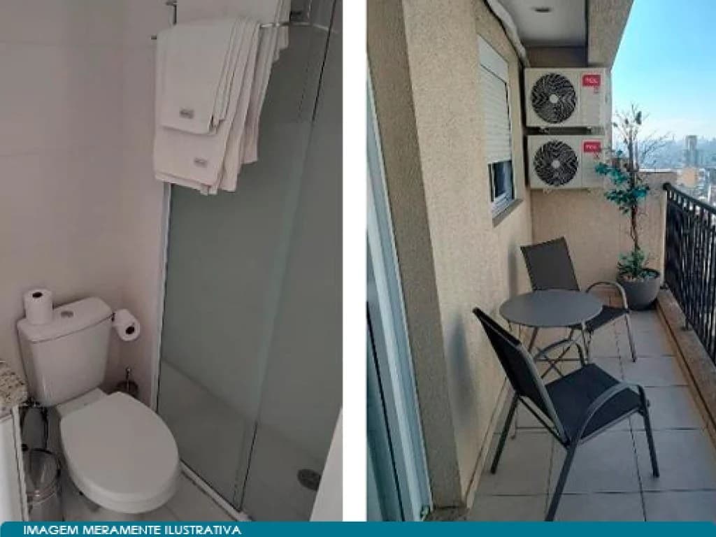 Foto 9 de 14: Apartamento em leilão em São Paulo - SP, bairro Centro — Apartamento 40 m² (01 vaga) - Centro - São Paulo - SP