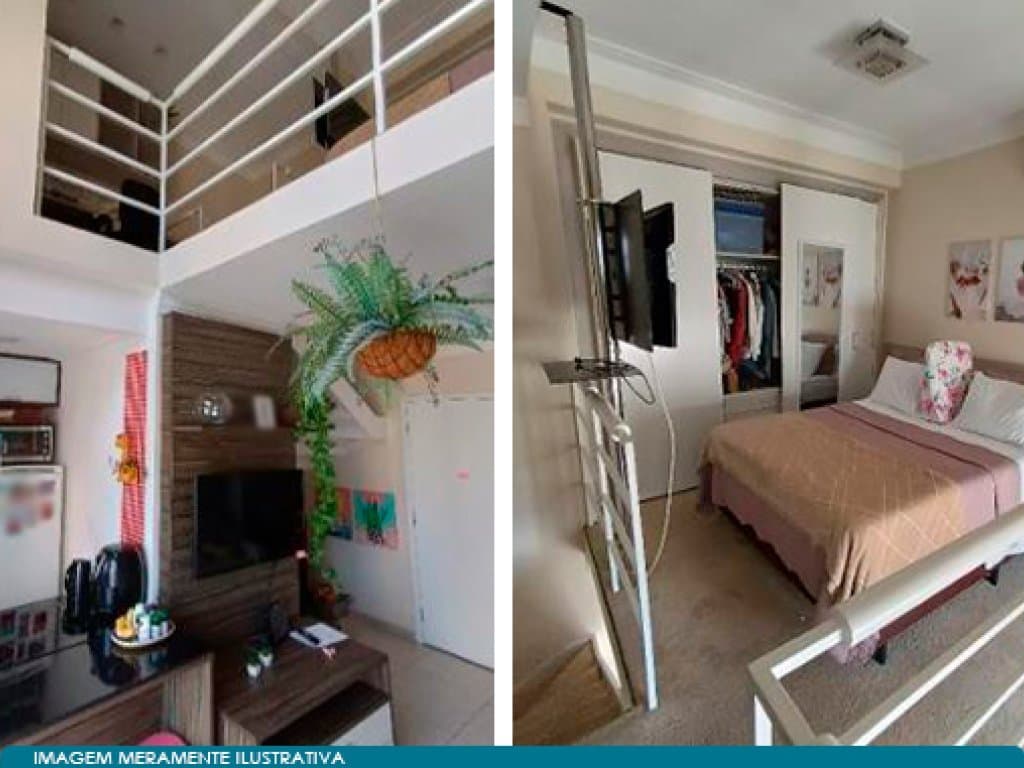 Foto 14 de 17: Apartamento em leilão em São Paulo - SP, bairro Vila Andrade — Direitos sobre Apartamento Duplex 48 m² (01 vaga) - Vila Andrade - São Paulo - SP