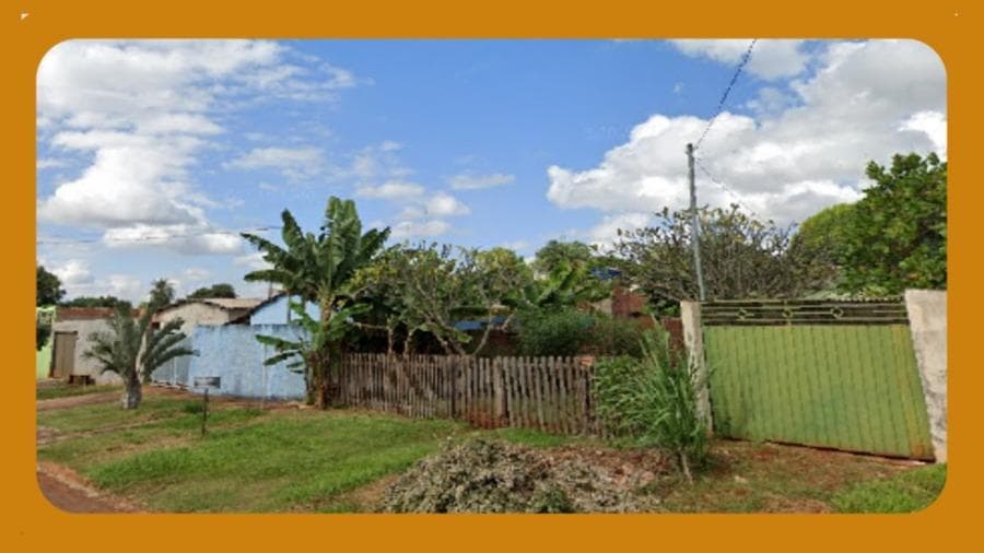 Terreno em leilão em Terenos - MS — Um lote de terreno, localizado no lote 11, da quadra 07, Loteamento Jardim Bodoquena I, Terenos/MS, com área total de terreno de 286,25m2 e área construída de 170m2. Obs: Sobre o terreno há edificado uma casa residencial tipo salão