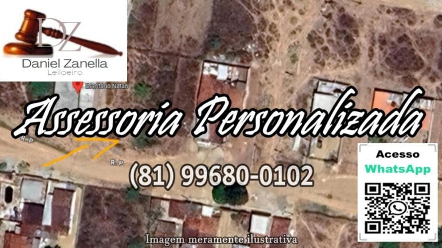 Foto 3 de 3: Terreno em leilão em Caruaru - PE — - LOTE N. 17, QUADRA 63, NA AVENIDA PROJETADA 06, LOTEAMENTO NORMANDIA, ZONA URBANA DE CARUARU/PE. SEM BENFEITORIAS. MEDE 250M². --
