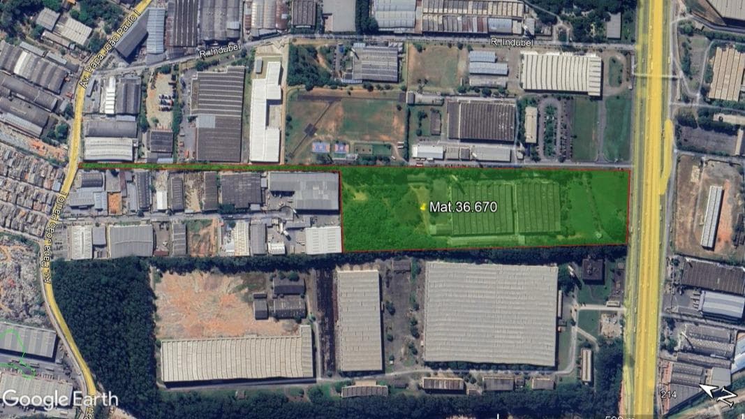 Foto 3 de 3: Comercial em leilão em Guarulhos - SP, bairro Cumbica — Imóvel Industrial, A.T.: 100.000m², Margens da Rod. Pres. Dutra, Guarulhos/SP