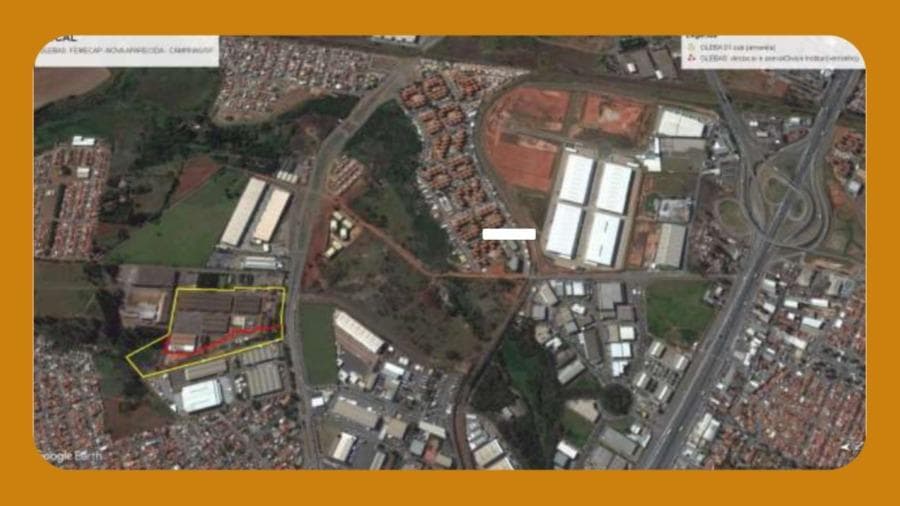 Foto 2 de 3: Comercial em leilão em Campinas - SP, bairro Parí - Nova Aparecida — IMOVEL INDUSTRIAL/COMERCIAL NA AVENIDA COMENDADOR ALADINO SELMI, 5040, BAIRRO PARÍ - NOVA APARECIDA, CAMPINAS/SP. COM ÁREA TOTAL DE 34.515,00M².