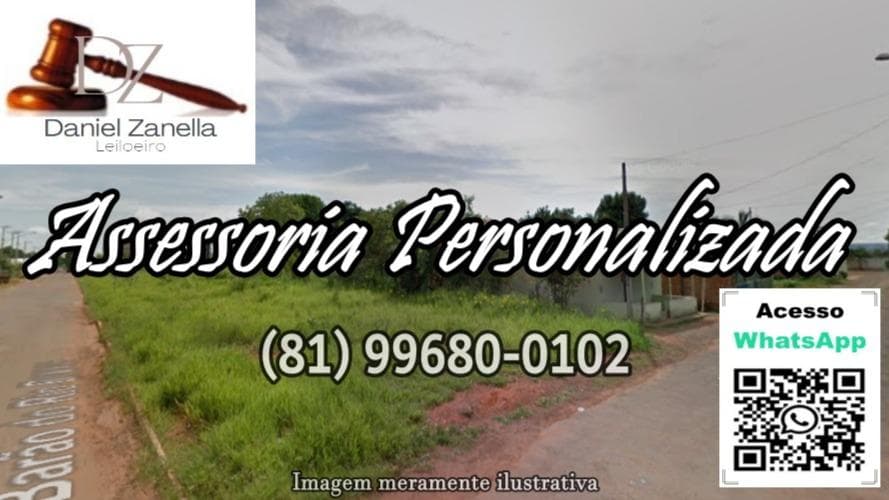 Terreno em leilão em Rio Verde De Mato Grosso - MS — Lote de terreno nº 09 da Quadra nº 05, à Rua Amantino Zimerman, no loteamento Jardim Planalto, Rio Verde De Mato Grosso/MS. Área total de 355,00m².