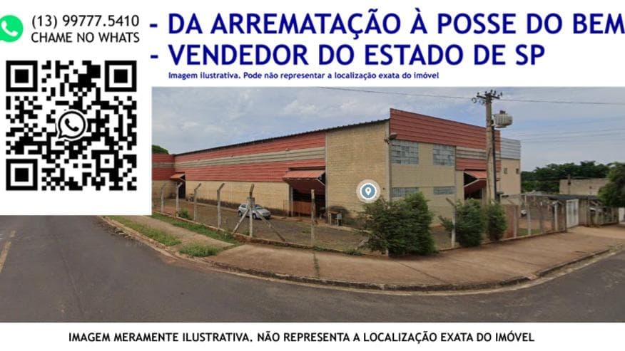 Imóvel em leilão em Araraquara - SP — Imóvel registrado sob matrícula 105.253, na cidade de Araraquara/SP, da empresa INMAC- INDUSTRIA E COMERCIO