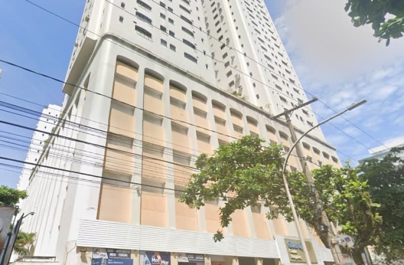 Imóvel em leilão em Guarujá - SP — LOTE 001 LEILÃO JUDICIAL - Box de 25,13 m², Cond. Guarujá Center - Centro, Guarujá - SP