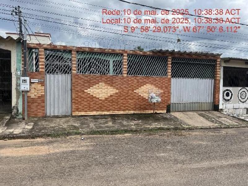 Casa em leilão em Rio Branco - AC — LOTE 001 Casa com 149,95M² de Área Privativa em RIO BRANCO/AC
