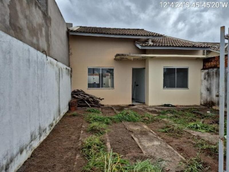 Casa em leilão em Luís Eduardo Magalhães - BA — LOTE 020 Casa com 57,08M² de Área Privativa em LUIS EDUARDO MAGALHAES/BA