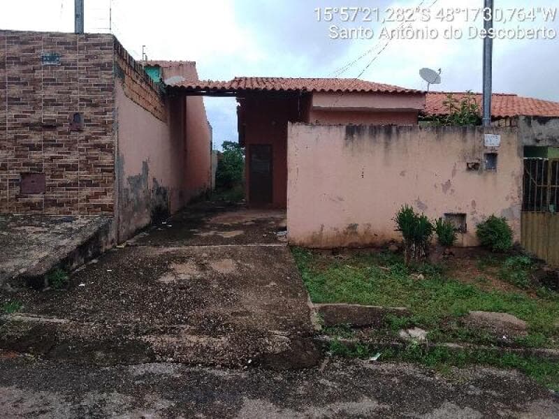 Casa em leilão em Santo Antônio Do Descoberto - GO — LOTE 079 Casa com 69,53M² de Área Privativa em SANTO ANTONIO DO DESCOBERTO/GO