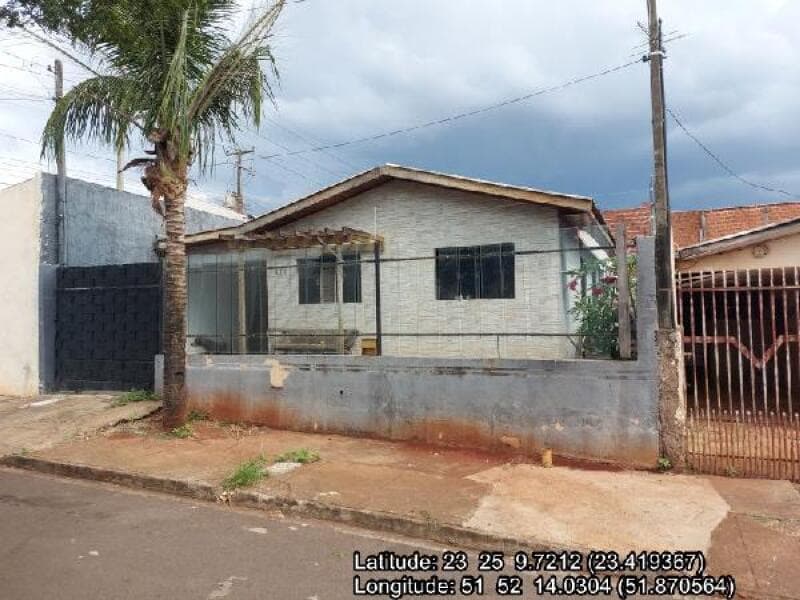 Casa em leilão em Sarandi - PR — LOTE 239 Casa com 44,84M² de Área Privativa em SARANDI/PR
