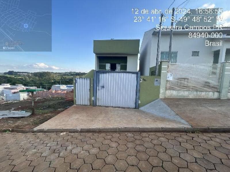 Casa em leilão em Siqueira Campos - PR — LOTE 240 Casa com 148,77M² de Área Privativa em SIQUEIRA CAMPOS/PR
