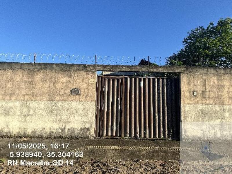 Casa em leilão em Macaíba - RN — LOTE 310 Casa com 58M² de Área Privativa em MACAIBA/RN