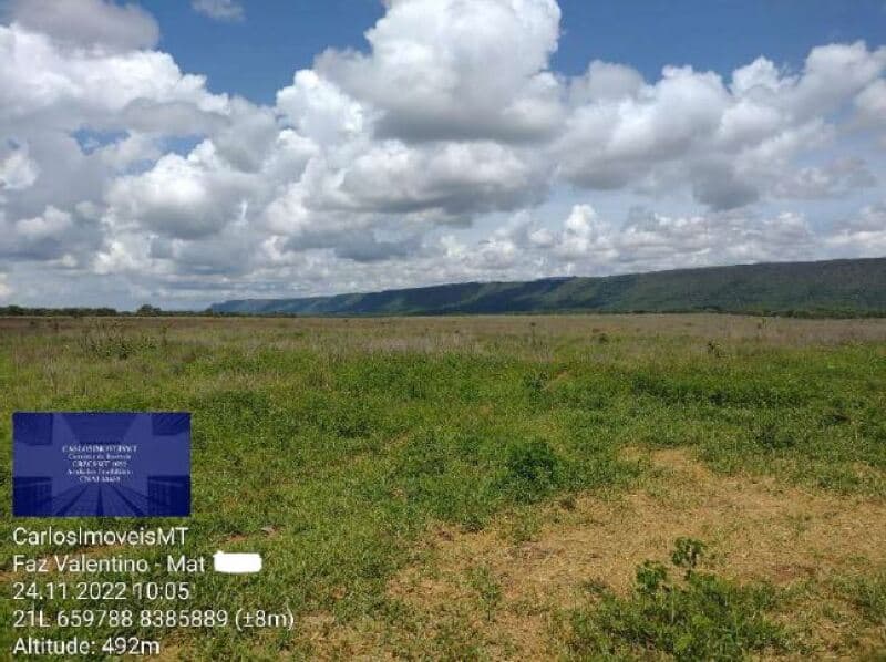 Foto 1 de 22: Area Rural em leilão em Rosário Oeste - MT — LOTE 001 IMÓVEL RURAL COM ÁREA DE 1.899,2700HAS, "FAZENDA VALENTINO", EM ROSÁRIO OESTE/MT