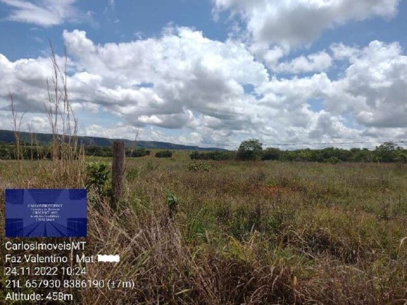 Foto 17 de 41: Area Rural em leilão em Rosário Oeste - MT — LOTE 001 IMÓVEL RURAL COM ÁREA DE 1.899,2700HAS, "FAZENDA VALENTINO", EM ROSÁRIO OESTE/MT