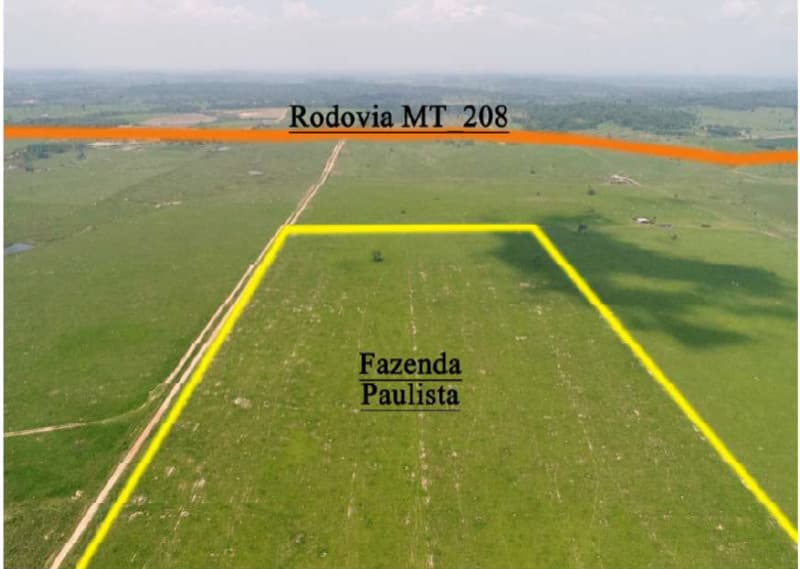Area Rural em leilão em Alta Floresta - MT — LOTE 001 FAZENDA PAULISTA