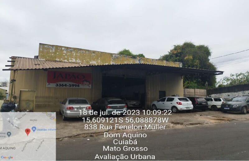 Foto 3 de 32: Comercial em leilão em Cuiabá - MT, bairro Dom Aquino — LOTE 002 Galpao com 920m² e área construída de 467,27m².Imóvel com característica Comercial