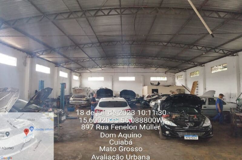 Foto 7 de 32: Comercial em leilão em Cuiabá - MT, bairro Dom Aquino — LOTE 002 Galpao com 920m² e área construída de 467,27m².Imóvel com característica Comercial