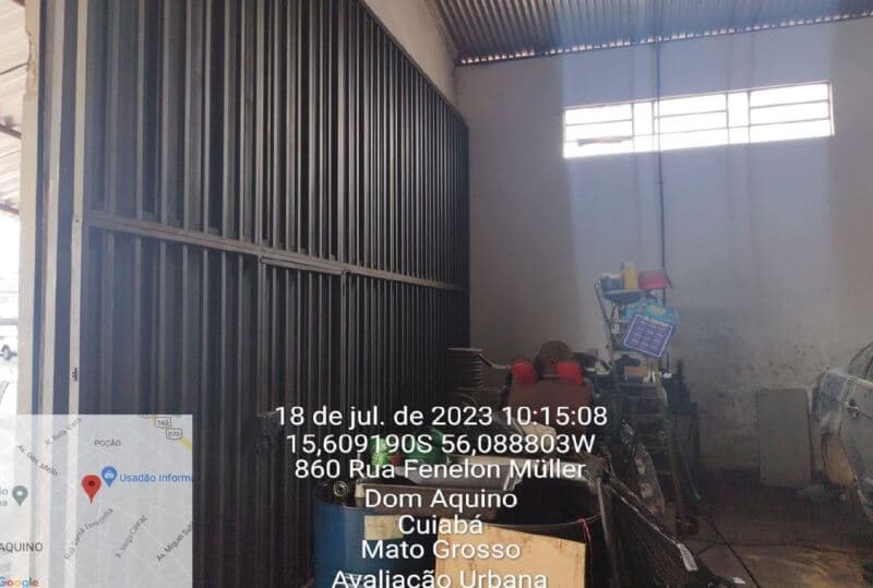 Foto 15 de 32: Comercial em leilão em Cuiabá - MT, bairro Dom Aquino — LOTE 002 Galpao com 920m² e área construída de 467,27m².Imóvel com característica Comercial