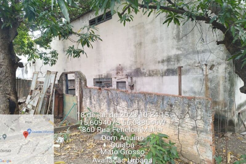 Foto 25 de 32: Comercial em leilão em Cuiabá - MT, bairro Dom Aquino — LOTE 002 Galpao com 920m² e área construída de 467,27m².Imóvel com característica Comercial