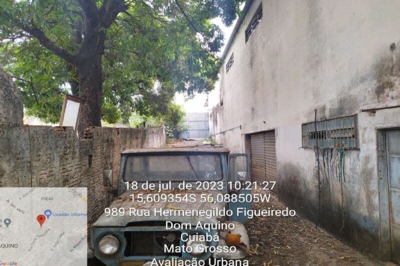 Foto 27 de 32: Comercial em leilão em Cuiabá - MT, bairro Dom Aquino — LOTE 002 Galpao com 920m² e área construída de 467,27m².Imóvel com característica Comercial