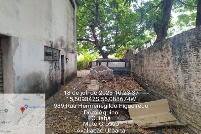 Foto 28 de 32: Comercial em leilão em Cuiabá - MT, bairro Dom Aquino — LOTE 002 Galpao com 920m² e área construída de 467,27m².Imóvel com característica Comercial