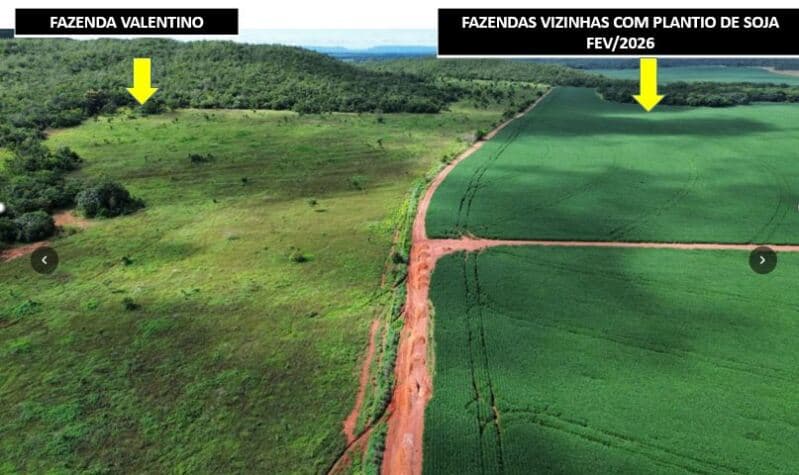 Area Rural em leilão em Rosário Oeste - MT — LOTE 001 IMÓVEL RURAL COM ÁREA DE 1.899,2700HAS, "FAZENDA VALENTINO", EM ROSÁRIO OESTE/MT
