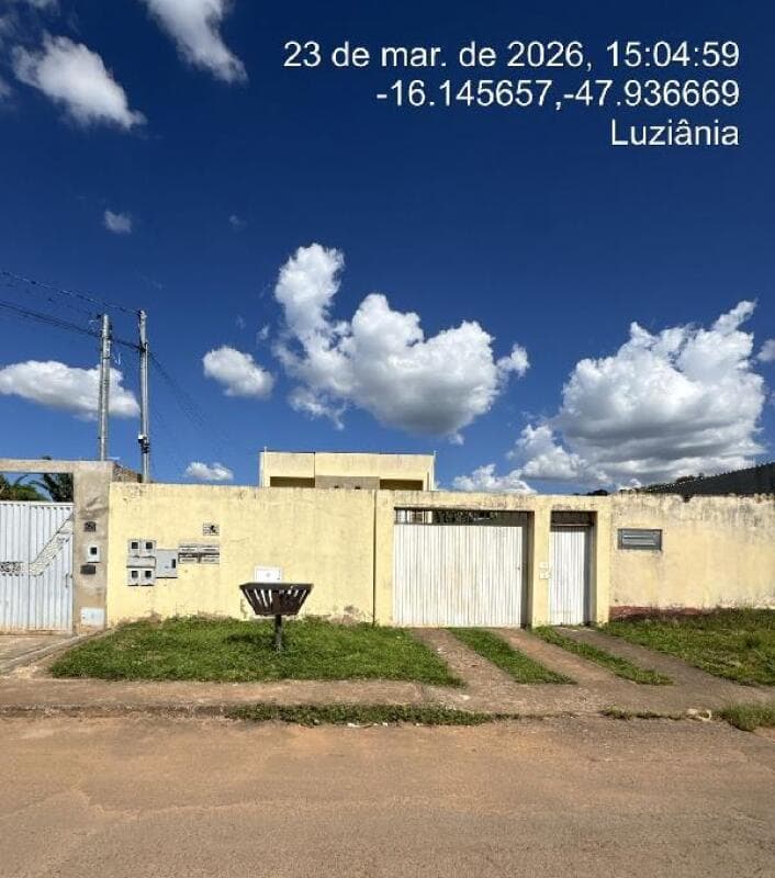 Apartamento em leilão em Luziânia - GO, bairro Parque Industrial Mingone — LOTE 095 Apartamento - AREA PRIVATIVA (M²): 69,8 BAIRRO: PARQUE INDUSTRIAL MINGONE CIDADE: LUZIANIA-