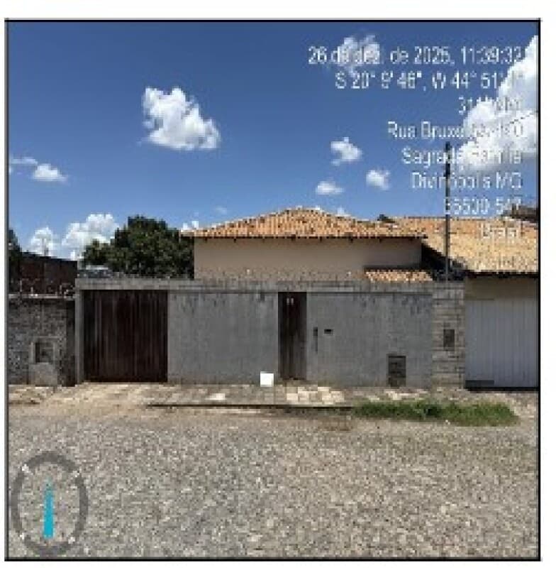 Casa em leilão em Divinópolis - MG, bairro Vale do Sol — LOTE 101 Casa - AREA PRIVATIVA (M²): 109,69 BAIRRO: VALE DO SOL CIDADE: DIVINOPOLIS-MG