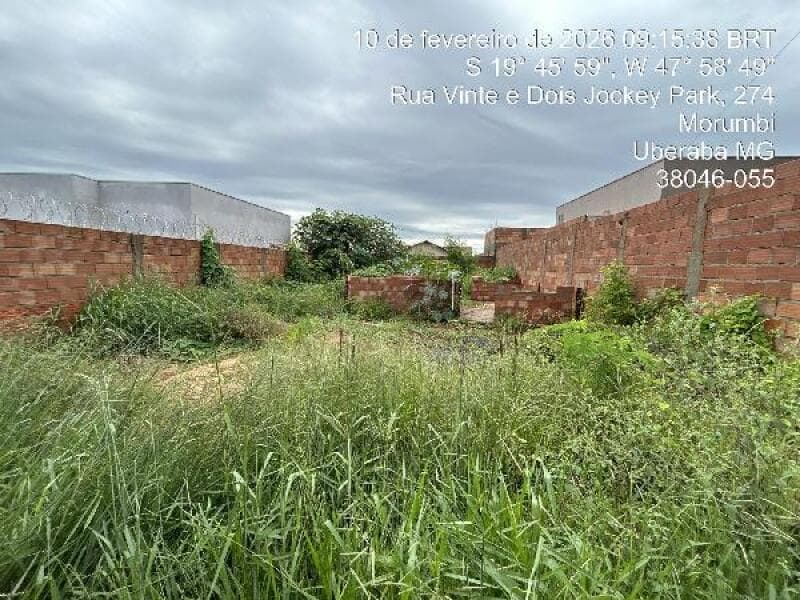 Terreno em leilão em Uberaba - MG, bairro Jardim Parque das Oliveiras — LOTE 143 Terreno - AREA PRIVATIVA (M²): 0 BAIRRO: JARDIM PARQUE DAS OLIVEIRAS CIDADE: UBERABA-MG