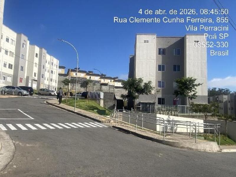 Apartamento em leilão em Poá - SP, bairro Vila Perracini — LOTE 489 Apartamento - AREA PRIVATIVA (M²): 43,34 BAIRRO: VILA PERRACINI CIDADE: POA-SP