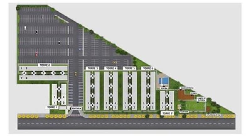 Foto 3 de 26: Apartamento em leilão em Ribeirão Preto - SP, bairro Jardim Heitor Rigon — LOTE 001 DIREITOS AQUISITIVOS - APARTAMENTO Und 04 - Bloco B da Torre 7 do Condomínio Vitta Heitor R