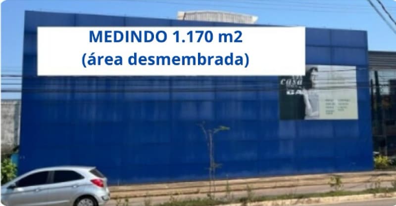 Foto 1 de 5: Comercial em leilão em Porto Velho - RO, bairro Flodoaldo Pontes Pinto — LOTE 001 01 IMÓVEL COMERCIAL MEDINDO 1.170 m2 (área desmembrada)