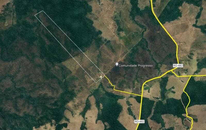 Foto 2 de 9: Area Rural em leilão em Pimenta Bueno - RO — LOTE 001 IMÓVEL RURAL COM 183,8888ha EM PIMENTA BUENO/RO - ACEITA PARCELAMENTO