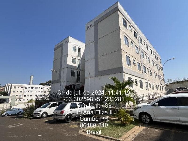 Apartamento em leilão em Cambé - PR — LOTE 262 IMÓVEIS CAIXA