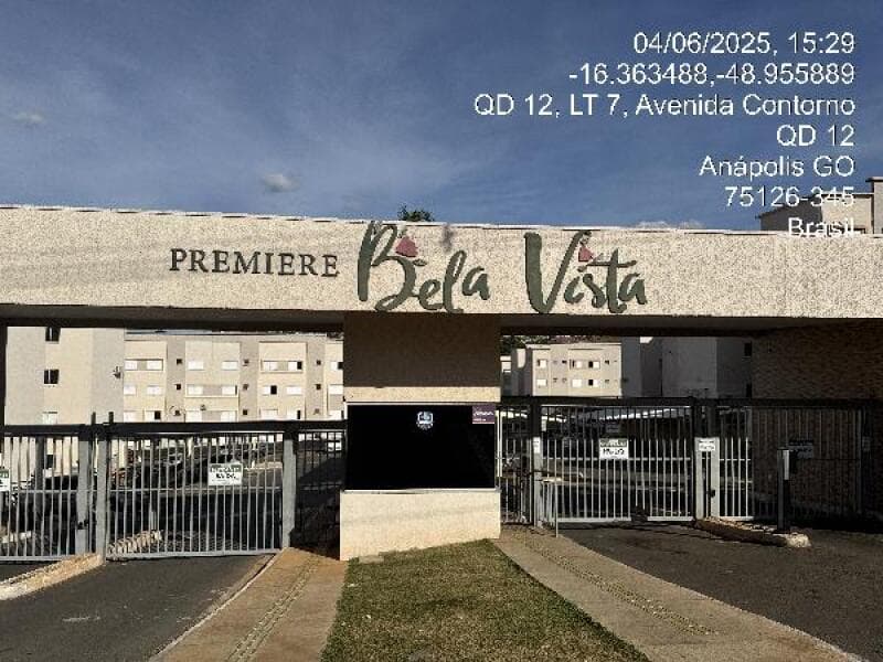 Apartamento em leilão em Anápolis - GO, bairro Residencial Bela Vista — LOTE 105 IMÓVEIS CAIXA