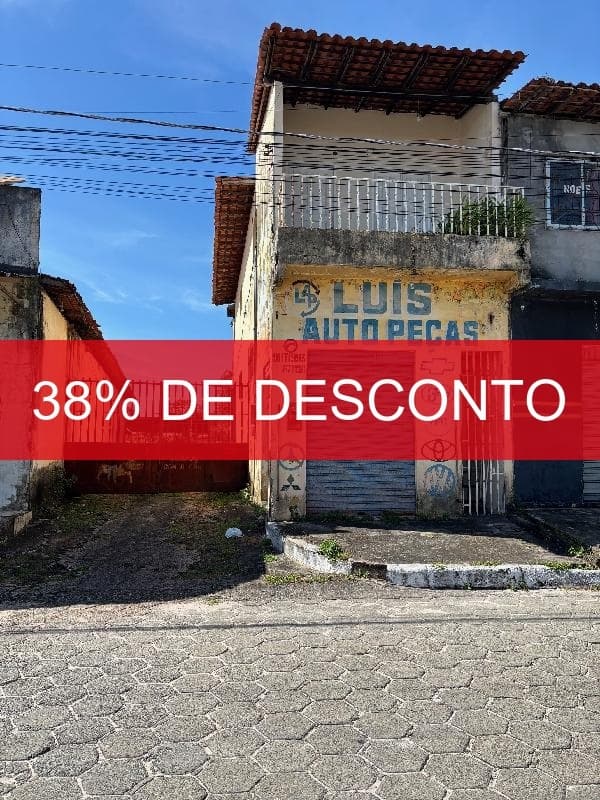 Foto 1 de 2: Casa em leilão em Humberto De Campos - MA — LOTE 125 38% DE DESCONTO - CASA - HUMBERTO DE CAMPOS/ MA