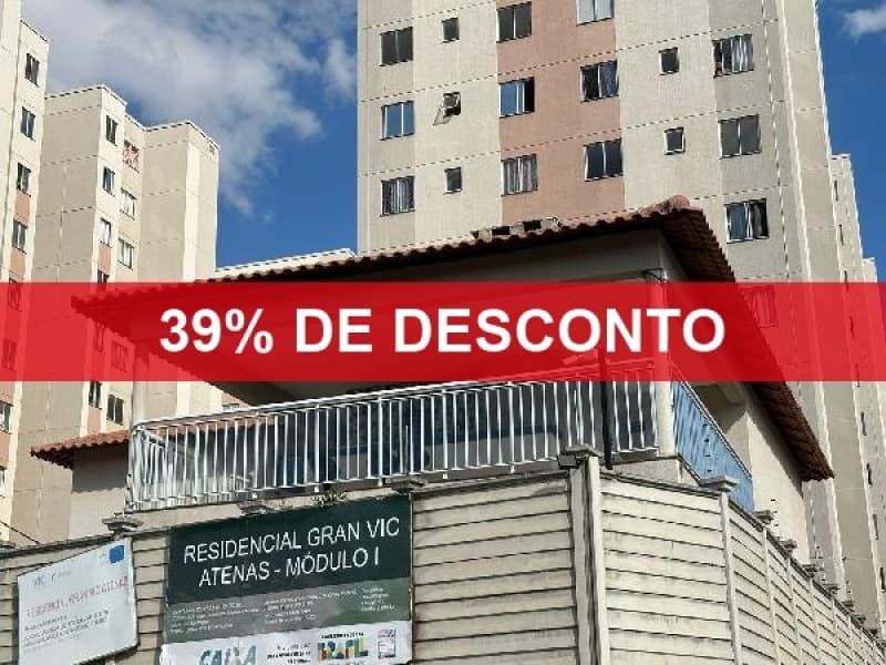 Foto 1 de 2: Apartamento em leilão em Contagem - MG — LOTE 132 39% DE DESCONTO - APARTAMENTO - CONTAGEM/ MG