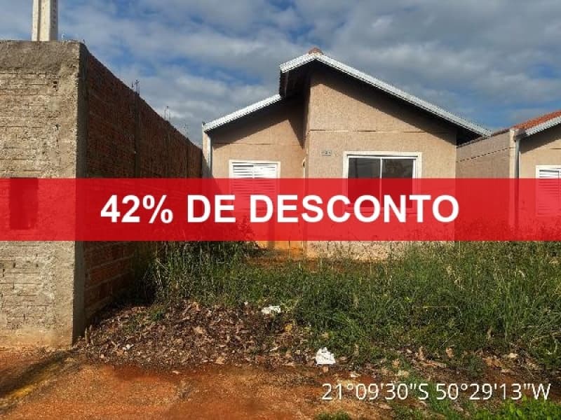 Foto 1 de 2: Casa em leilão em Araçatuba - SP — LOTE 384 42% DE DESCONTO - CASA - ARACATUBA/ SP