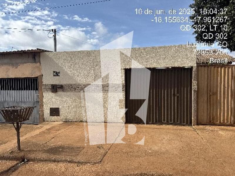 Casa em leilão em Luziânia - GO — LOTE 084 LUZIANIA/GO - CASA