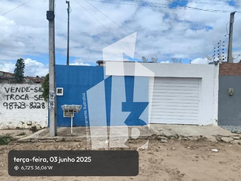 Casa em leilão em Barra De Santa Rosa - PB — LOTE 171 BARRA DE SANTA ROSA/PB - CASA