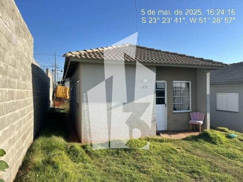 Casa em leilão em Arapongas - PR — LOTE 215 ARAPONGAS/PR - CASA