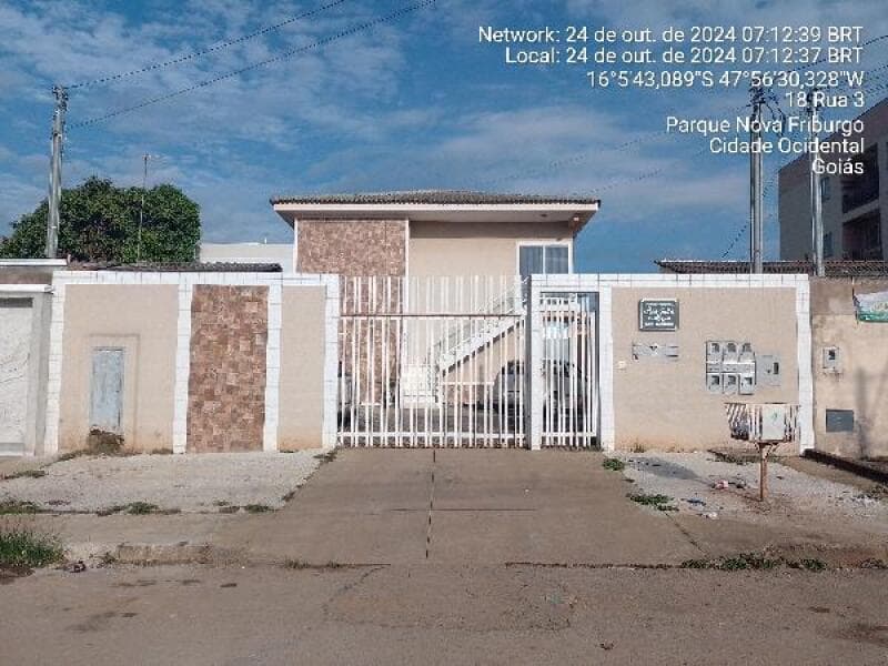 Apartamento em leilão em Cidade Ocidental - GO — LOTE 073 LOT PQ NOVA FRIBURGO