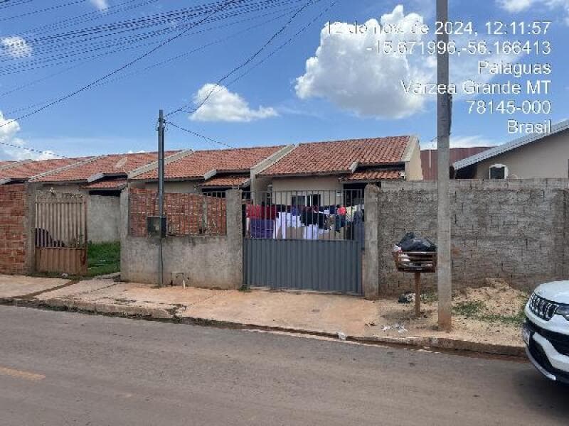 Casa em leilão em Várzea Grande - MT — LOTE 208 LOT PQ PAIAGUAS