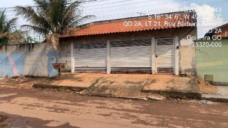 Casa em leilão em Goianira - GO — LOTE 065 VILA SÃO DOMINGOS