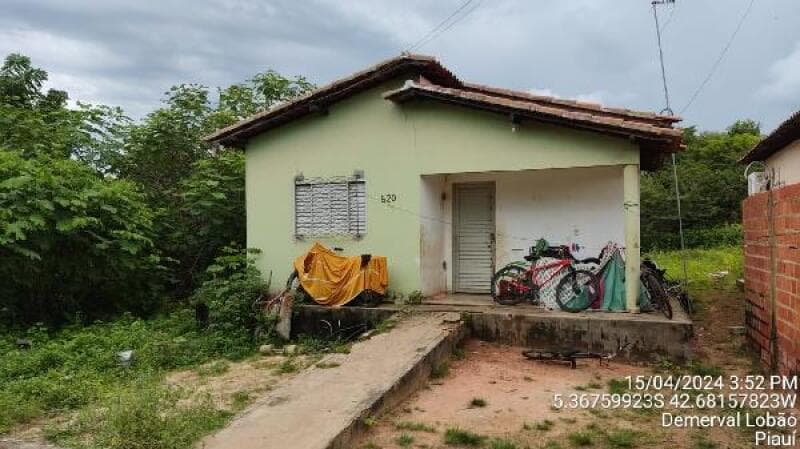Casa em leilão em Demerval Lobão - PI — LOTE 219 VILA FILOMENA
