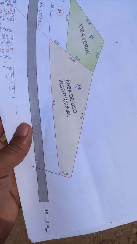 Foto 1 de 10: Terreno em leilão em Jequié - BA — LOTE 016 LOTEAMENTO JEQUIÉ, JEQUIÉ – BA - MATRÍCULA Nº 64.887 – LIVRO 2BFB - ÁREA TOTAL: 1.988,67m²