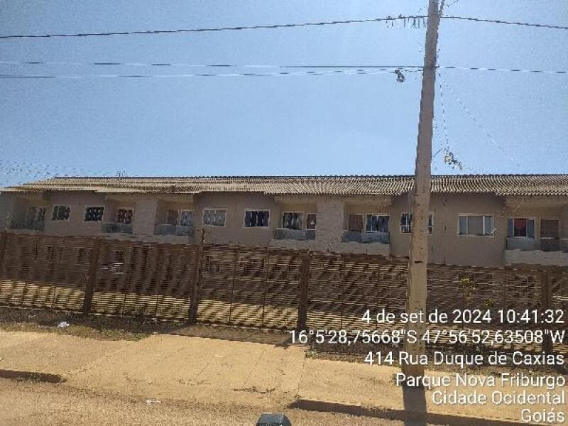 Apartamento em leilão em Cidade Ocidental - GO — LOTE 083 RESIDENCIAL GABRIEL
