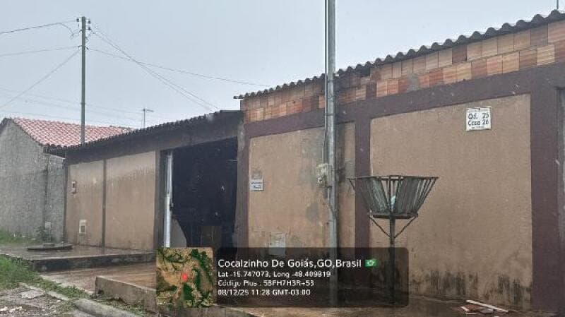 Casa em leilão em Cocalzinho De Goiás - GO, bairro Centro — LOTE 086 GIRASSOL RESIDENCIAL