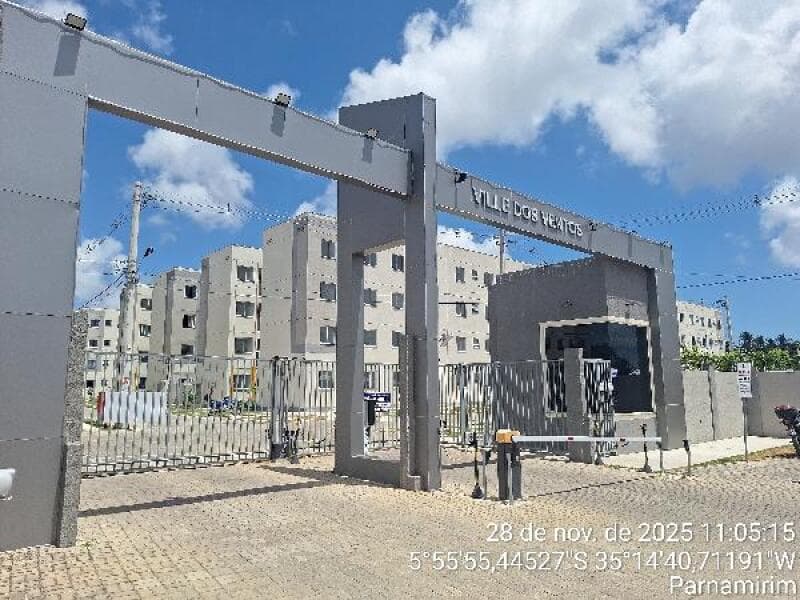 Apartamento em leilão em Parnamirim - RN, bairro Liberdade — LOTE 400 VILLE DOS VENTOS
