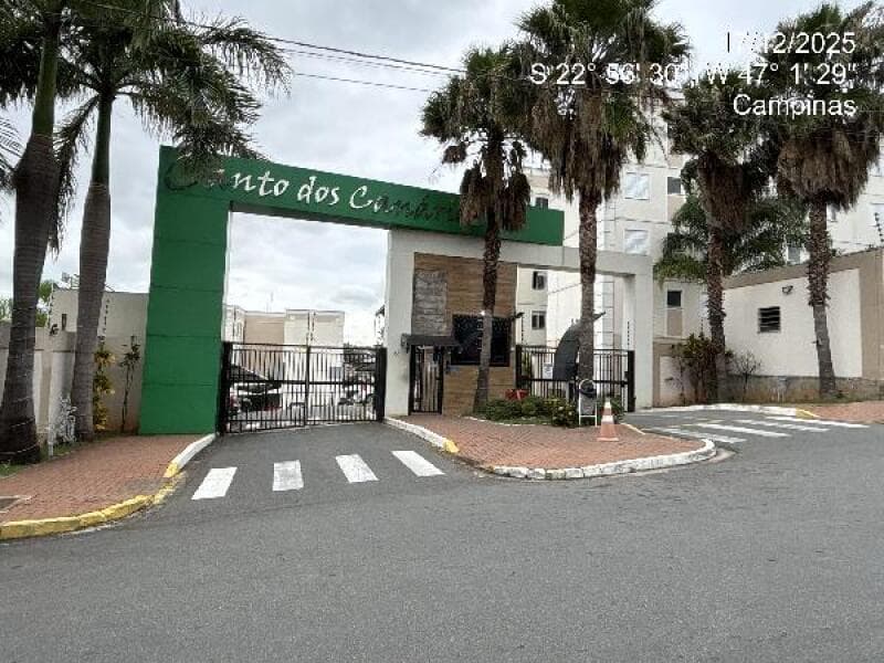 Apartamento em leilão em Campinas - SP — LOTE 482 PARQUE CANTO DOS CANARIOS